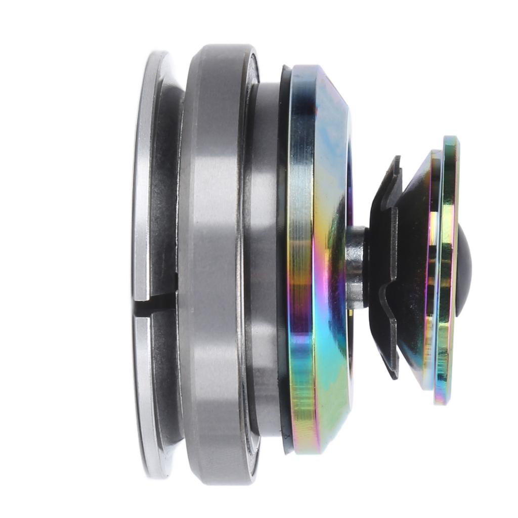LeBycle Mountain Bicycle Headset Colorful Road Bike Double Bearing Headset 28.6x41.8‑52x30 39.8mm 28.6 Straight 1.5
