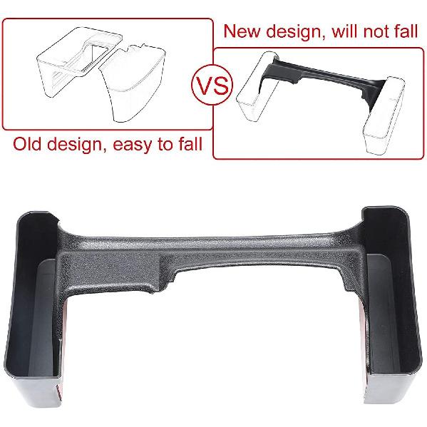 JWWY Update Gear Tray For 2018-2025+ Jeep Wrangler JL JLU & Gladiator JT 4Xe Gear Shift Shifter Storage Box Center Console Compartment Organizer Bin,