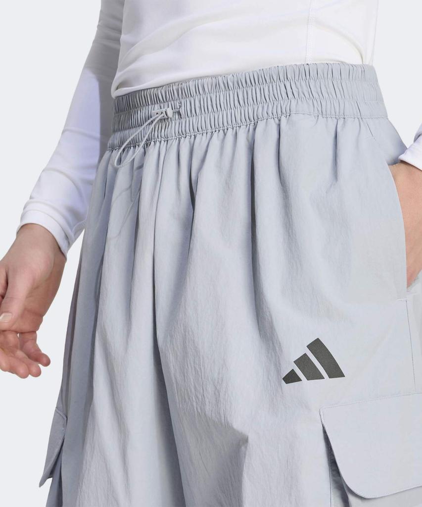 ADIDAS City Tech Windbreaker Pants - Silver:Black / Ke8068