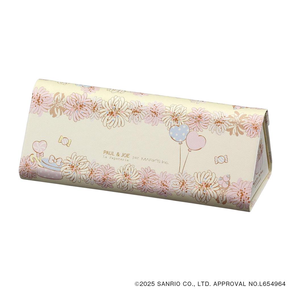 Marks Slim Glasses Case, Paul & Joe X My Melody, White, PAJ-GS15-WH