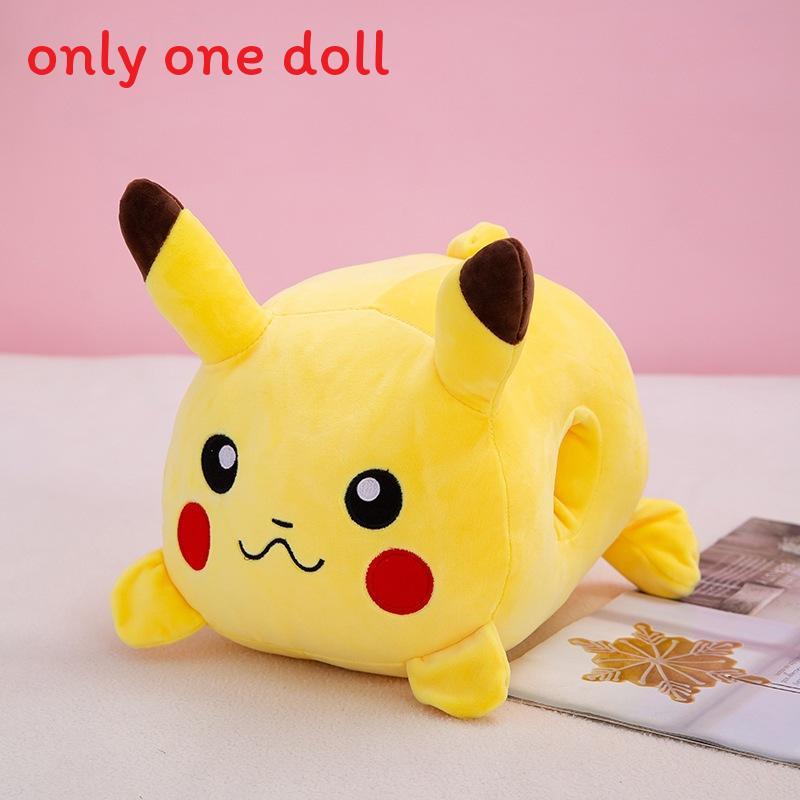

My Neighbor Totoro And Pikachu Pillow With Animal Design For Cold Weather Comfort Pikachu