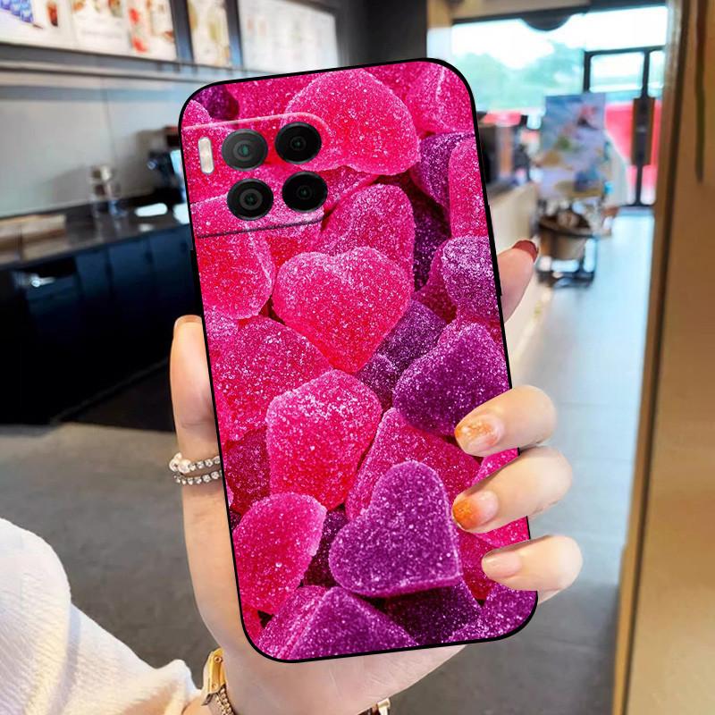 

For T-Mobile Revvl 7 Pro 5G Case Flower TPU Soft Silicone Phone Cases Back Cover for T-Mobile REVVL7 PRO Colorful Painted Capa REVVL 7 Pro