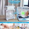 High-powered Small Fan With Cooling Mist Spray For Students And Workspaces