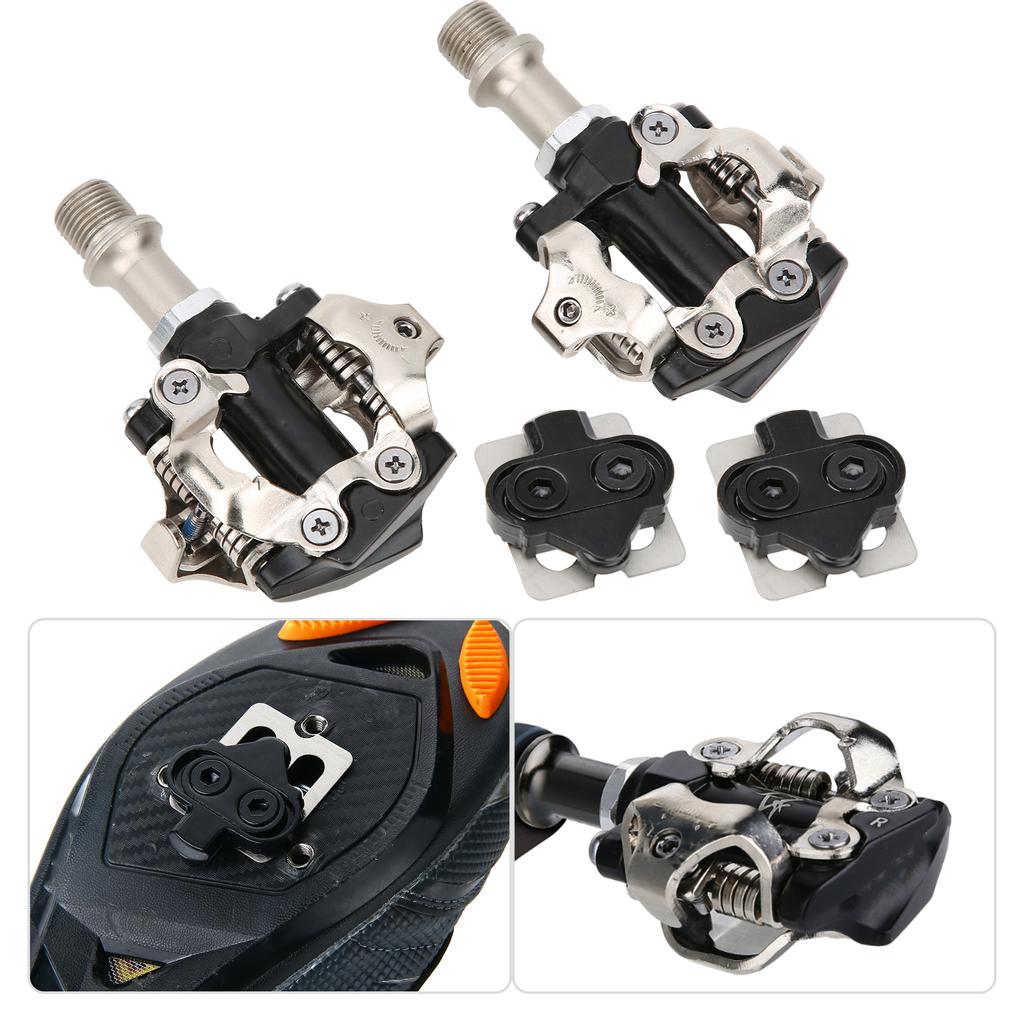 Durable Cycling Road Bike SelfLocking Pedals Bicycle Pedals Bike Bicycle Adapter Parts
