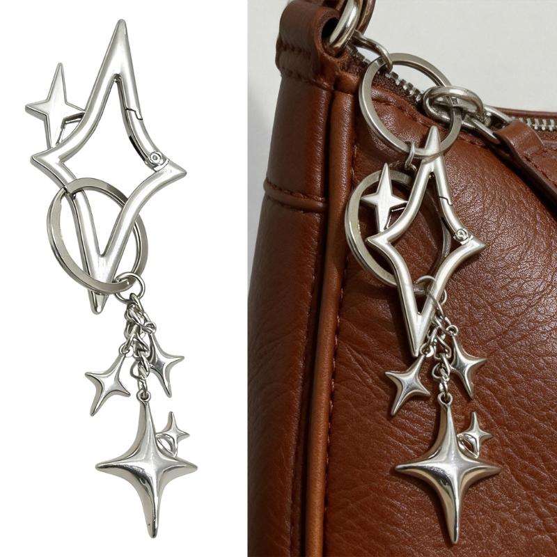 Metal Carabiner with Star Shape Lightweight Construction Mountaineering Key Holder for Outdoor Adventures