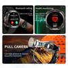 BW8 Smart Watch Support SIM Card Camera 400mah Battery Sports Mode Blood Pressure Oxygen Bluetooth Call Smartwatch