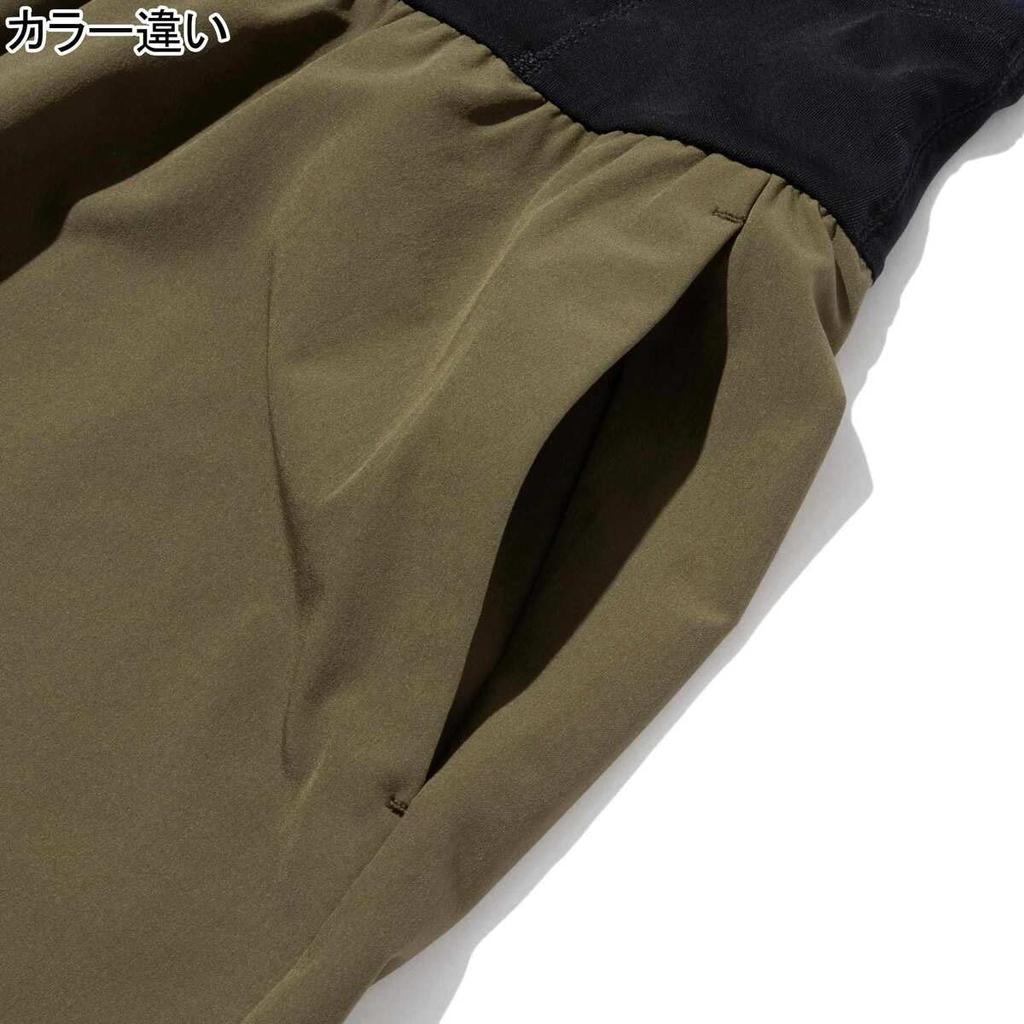 North Enduris Racing Shorts Water Repellent Stretch Lightweight Running Black S [The Face] Men's