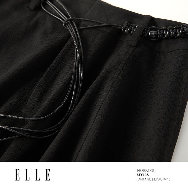ELLE Women's Loose Wide-Leg Casual Pants