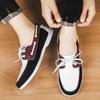 Scarpe Casual in Pelle alla Moda per Uomo Taglia Grande 48 Marca Docksides Scarpe Uomo Stile Italiano Scarpe da Barca con Lacci Uomo Scarpe da Guida