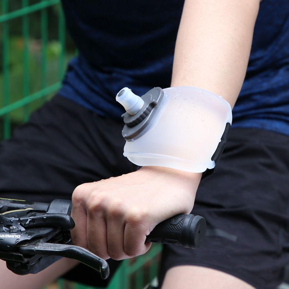 Mini Portable Water Cup Soft Sticker Paste Wrist Water Cup Wrist Water Bottle Running