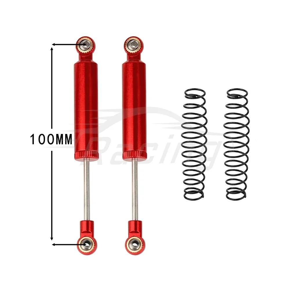 RC Car Built-in Spring 70/80/90/100/110mm Shock Absorber Damper For 1/10 RC Crawler Axial SCX10 II RBX10 Wraith TRX4 MST Redcat