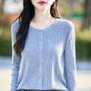 Women's Lightweight 50% Wool 50% Mulberry Silk Cardigan - 4-Season Versatile Knitwear for All-Year Comfort & Style