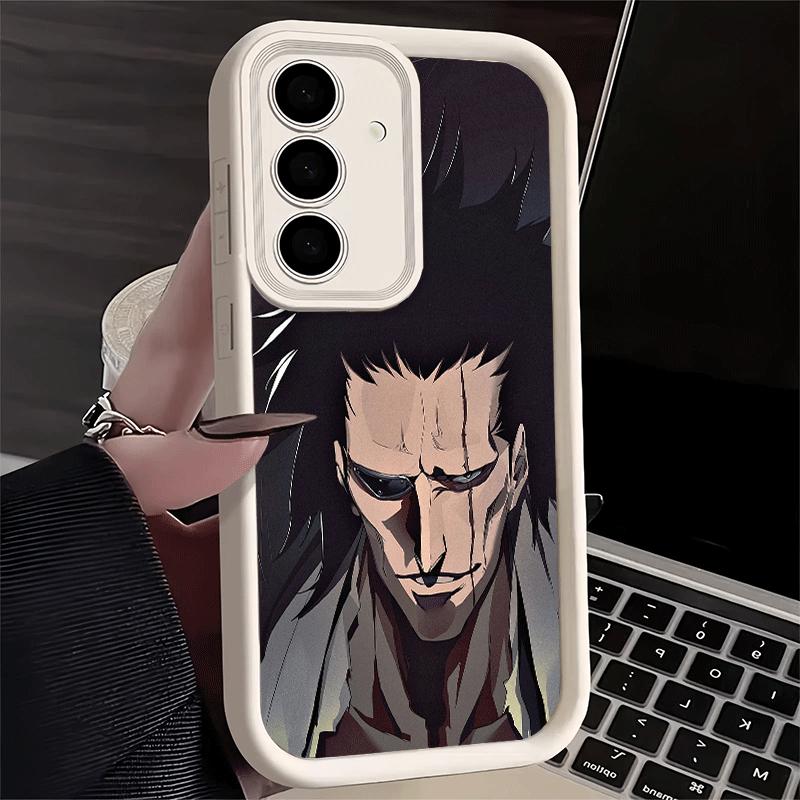 Phone Case for Samsung Galaxy A17 A16 A15 A14 A13 Bleach Zaraki Kenpachi A56 A36 A26 A55 A35 A25 A54 A34 A24 A53 A33 A23 A07 A06