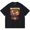 230 Gsm 100% Cotton Heavy Metal T-Shirt  Rock Band Popular Music Print Unisex Heavy Cotton T Shirt