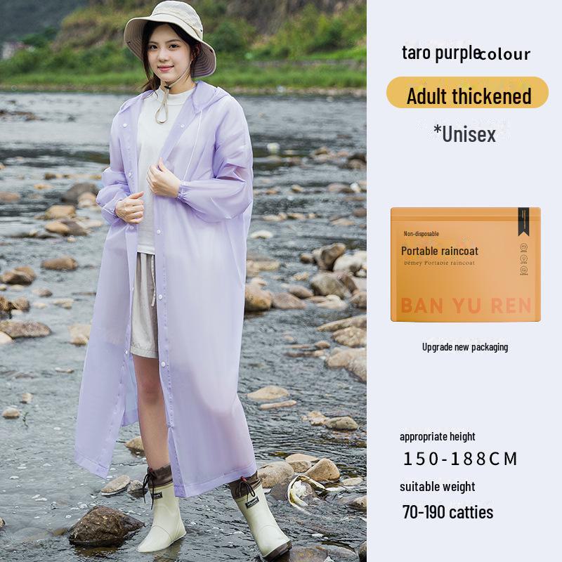 "Children's Full-Body Rainstorm-Proof Disposable Raincoat for Boys and Girls with Backpacks"