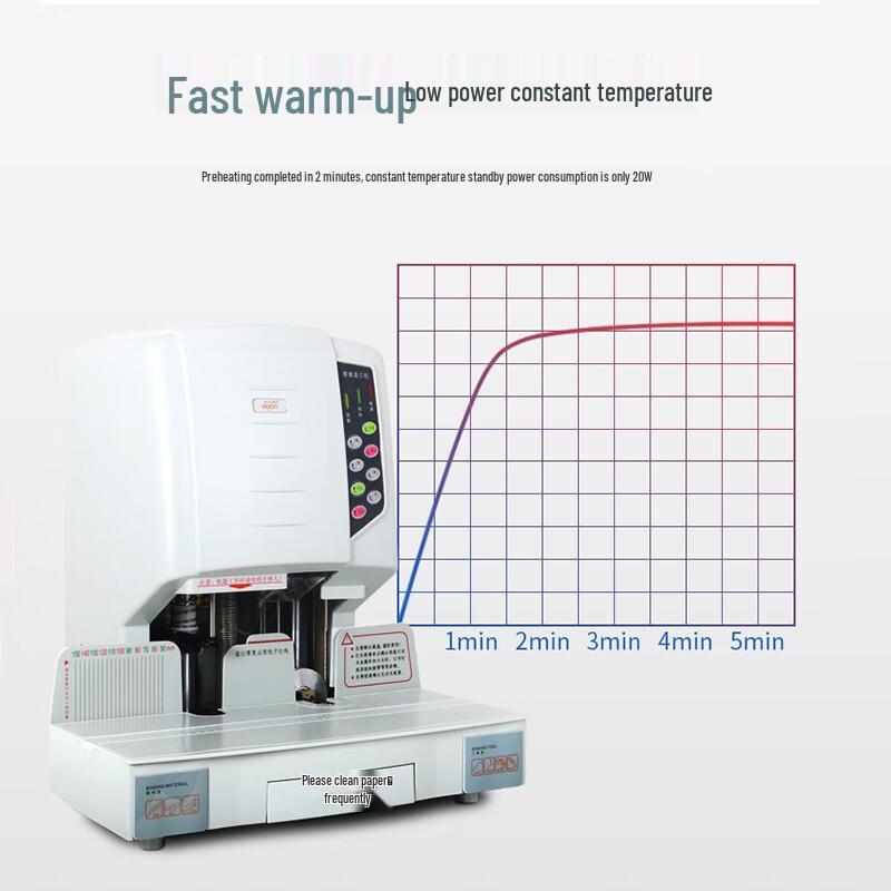 Huilang HL-50D Automatic Financial Document Binding Machine