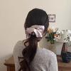 Korean Style Satin Large Intestine Ribbon Hairband Gentle Temperament Black Mourning Hair Accessories