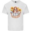 Basset Hound Dog In His Basket Unisexs Light Cotton TShirt