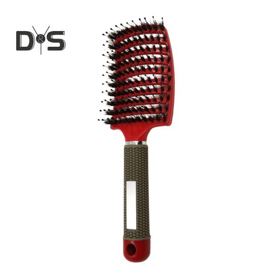 

Вентилируемая щетка для волос, портативная антистатическая, тонкая, густая, вьющаяся, длинная, влажная, сухая, плоская щетка для женщин и девочек, массаж кожи головы, укладка волос, распутывание, расческа