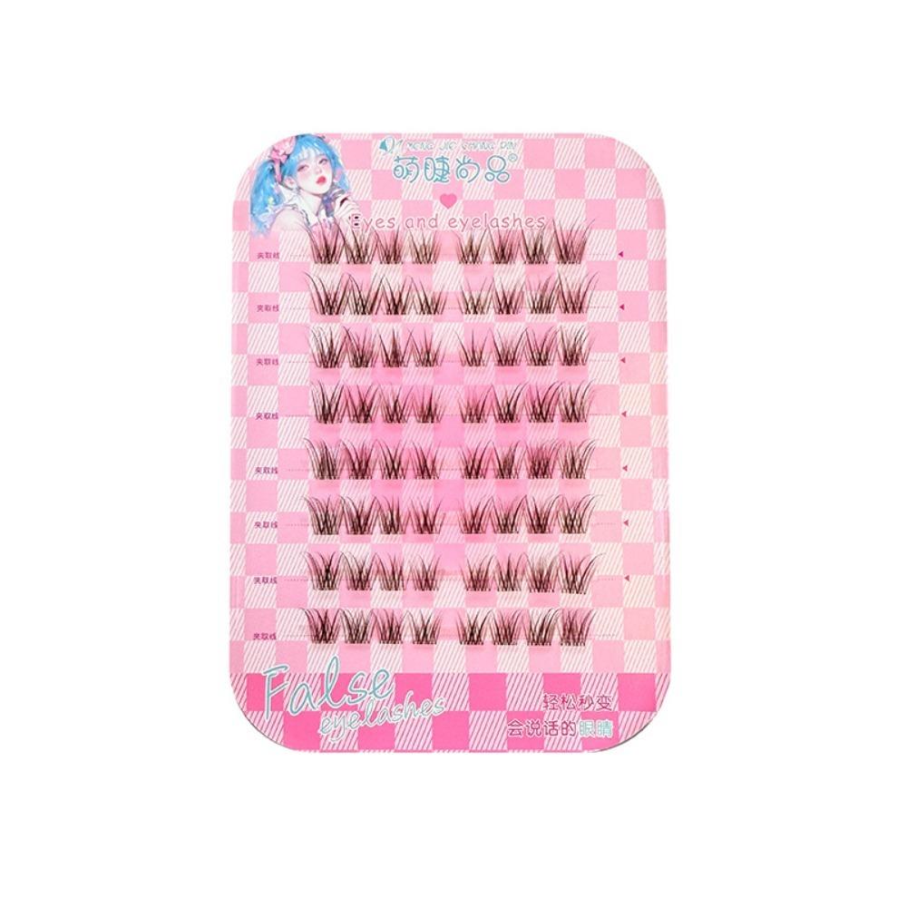 Sweet Adhesive False Eyelashes DIY Glue Free Fake Lashes  Grafting Lashes