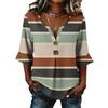 Long Sleeve Shirts for Women Womens Long Sleeve Tops Long Sleeve Tops for Women Womens Long Sleeve T Shirts Casual Striped V Neck Blouse
