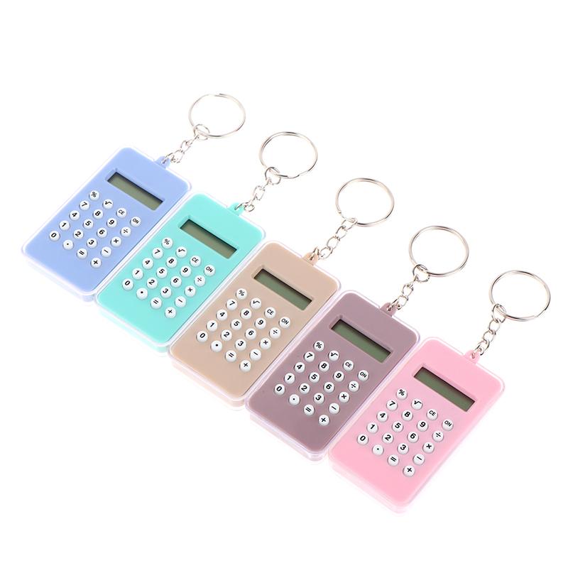 Calculatrice Numérique Portable Mini Calculatrice Labyrinthe Porte-clés Fournitures de Bureau