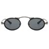 Superhot Eyewear 11318 Fashion 2023 Retro Luxury Metal Steampunk Style Small Oval Sunglasses