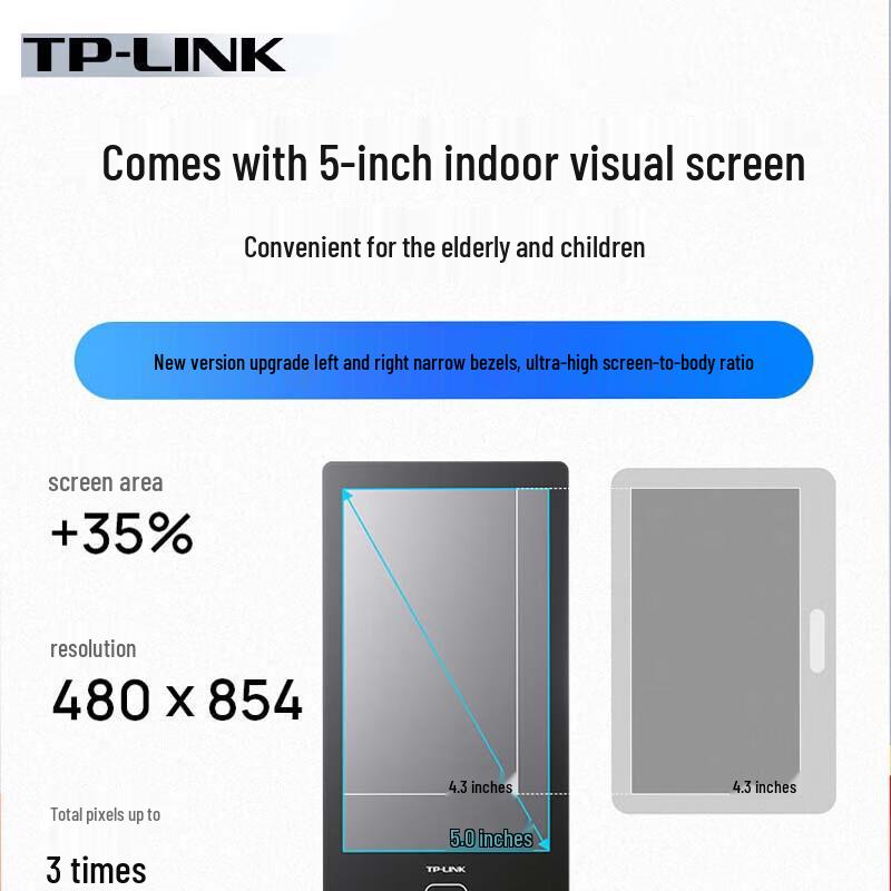 TP-LINK DB635A Smart Visual Doorbell (CN version)