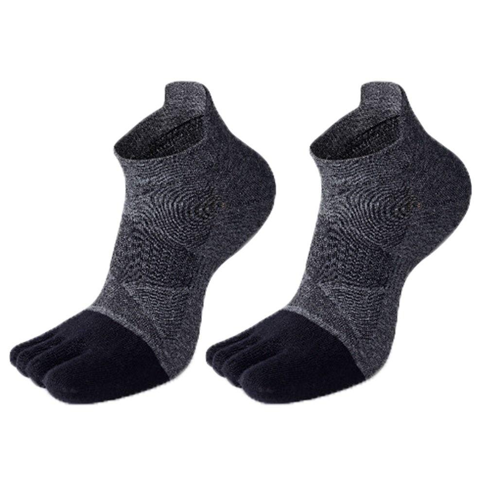 Winter Cotton Short Five Toe Socks Five Finger Soccer Tube Socks Breathable Sports Male Football Anti-slip Running Ankle Sock
