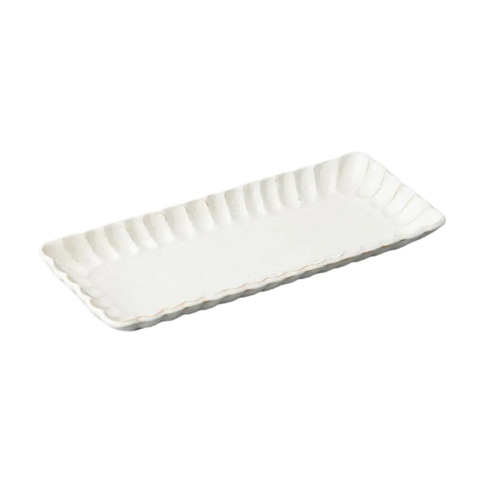 

Chrysanthemum and White Sanma Plate Medium Rectangular Plate x x [17 11.5 2.5 cm]