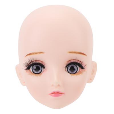 Manekýnová hlava pro prodlužování řas Stojan Vystavovací hlava panenky Opakovaně použitelná manekýnová hlava na řasy