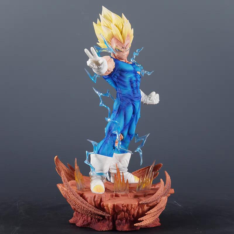 Dragon Ball anime merchandise: Unlimited Demonized Vegeta GK statue figure, anime model, decorative item, gift for boys.