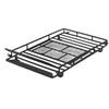 Metal Roof Rack with 4 LED Lights for 1:10 RC Rock Crawler SCX10II 90046 90047 SCX10 D90 Wrangler Trx4 Luggage Rack