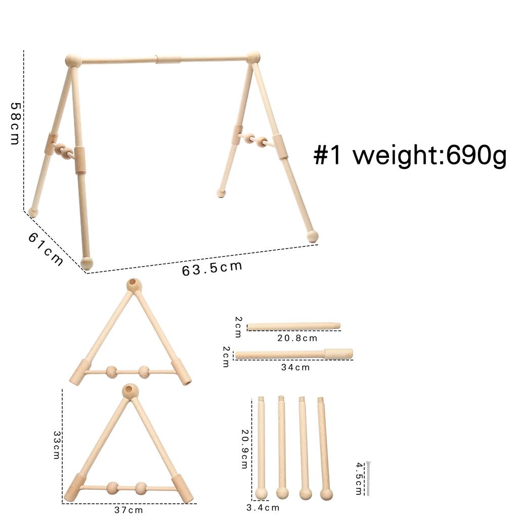 Houten Speelgoed Baby Speelgym Ordic Babykamer Decoratie Hout Kinderkamer Sensorisch Speelgoed Cadeau Verzorgingsspeelgoed Douchecadeaus Kamer Decoratie Pasgeboren Speelgoed