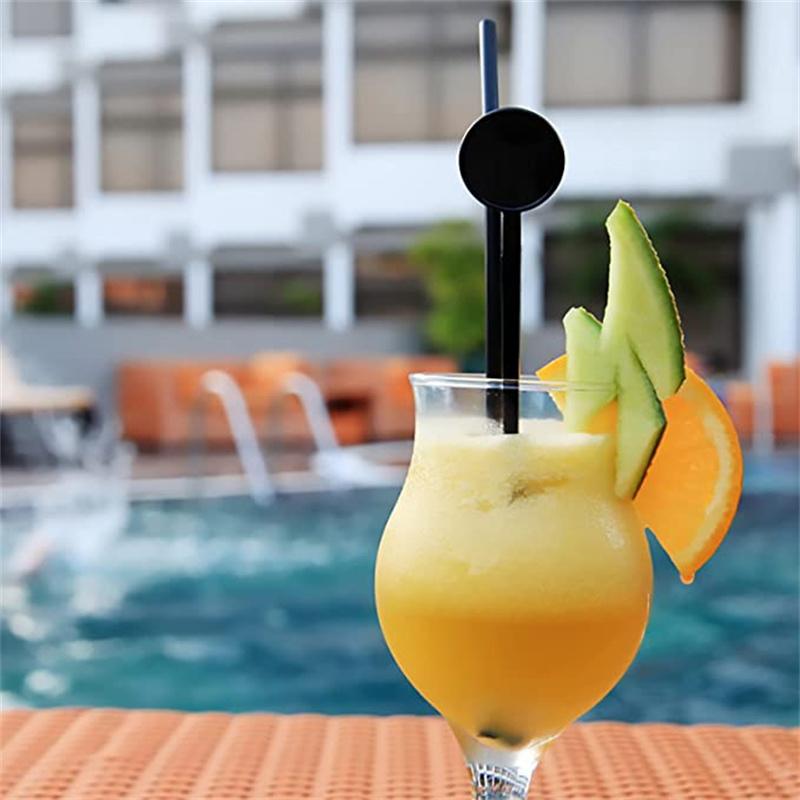 Bastoane Swizzle din Plastic pentru Cocktailuri Băuturi, Bastoane Swizzle de Formă Rotundă pentru Băuturi Cafea, Amestecător Cocktail pentru Restaurant