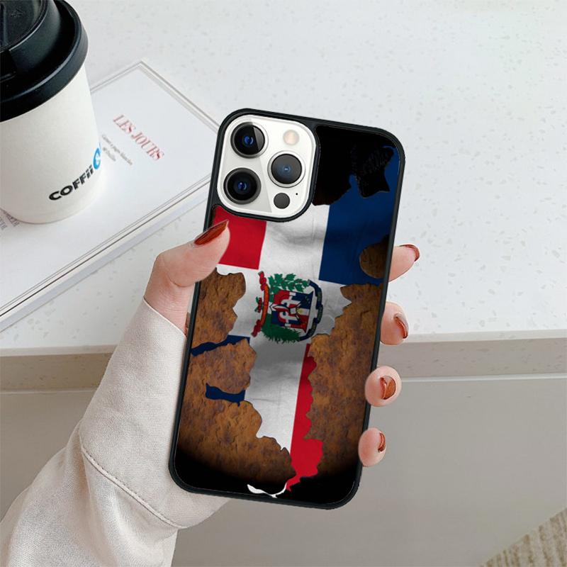 Flag of Dominican Republic Phone Case For iPhone 17 Air 16 pro max 15 14 plus 12 13 Shell Cover coque