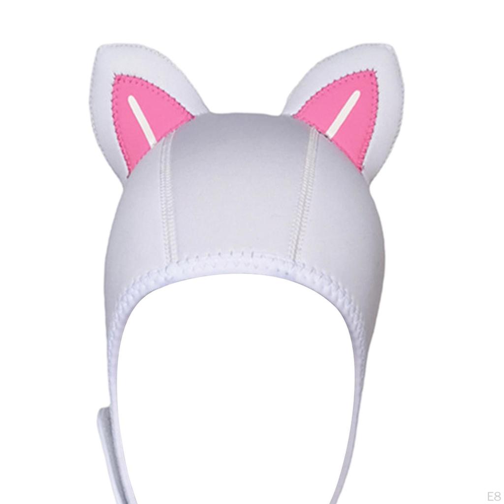 Diving Hood Thermal Surfing 3mm Neoprene with Air Vent Comfortable Cute Hat