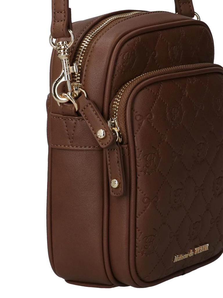 EC Exklusives Monogramm Vertikale Umhängetasche