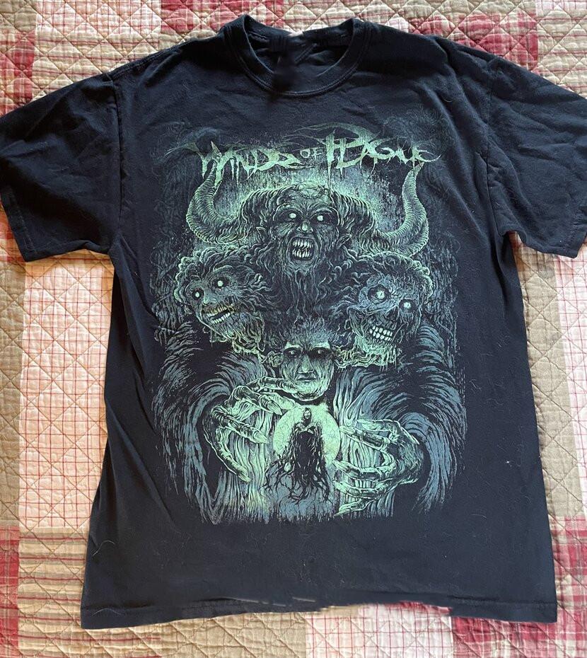 Winds Of Plague The Great Stone War Tour Full Size T-shirt S