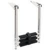 3 Step Telescopic Entry Ladder Stainless Steel