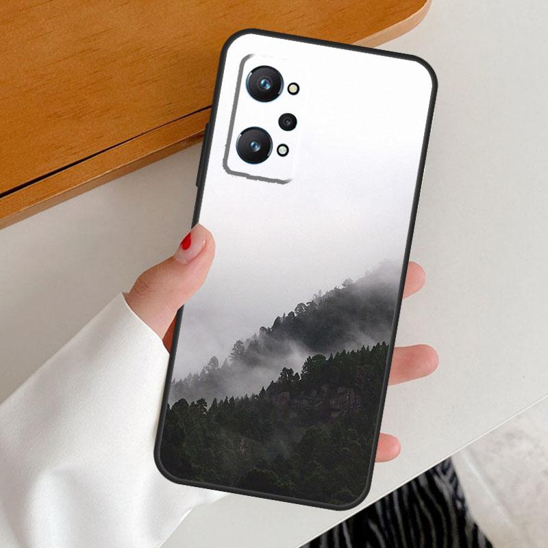 Forest Cloud Pattern For Realme 15 Pro GT7 GT6 10 11 12 13 14 Pro Plus C67 C63 C61 C55 C51 C53 C35 C75 C65 Case