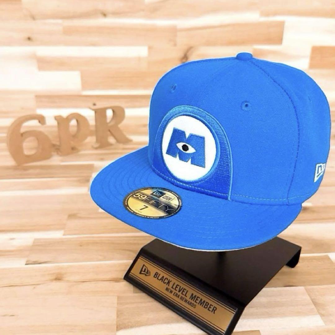

[USED] Extremely Rare New Era x Monsters, Inc. Limited Edition Collaboration M Mark Cap in Blue