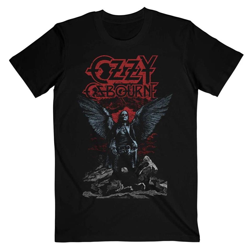 Ozzy Osbourne T-shirt Angel Wings OFFICIAL XL