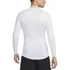 Nike Pro Dri-FIT Fitness Mock-Neck Long-Sleeve T-Shirt White FB7909-100