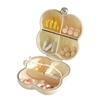 Mini Portable Jewelry Storage Organizer Travel Storage Boxes Earring Necklace Display Ring Jewelry Holder Boxes With Compartment