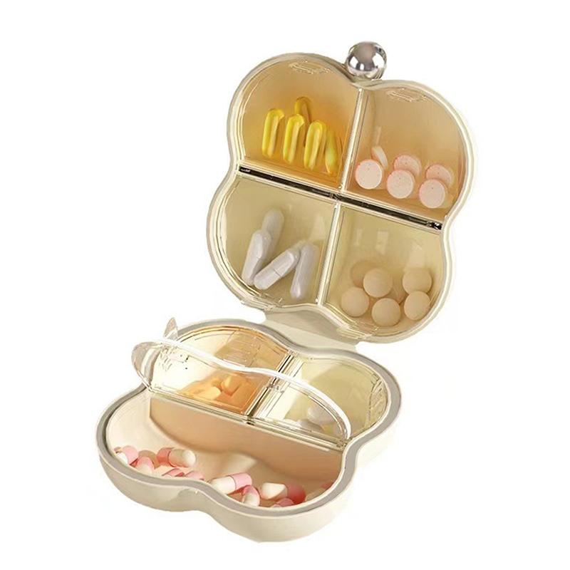 Mini Portable Jewelry Storage Organizer Travel Storage Boxes Earring Necklace Display Ring Jewelry Holder Boxes With Compartment