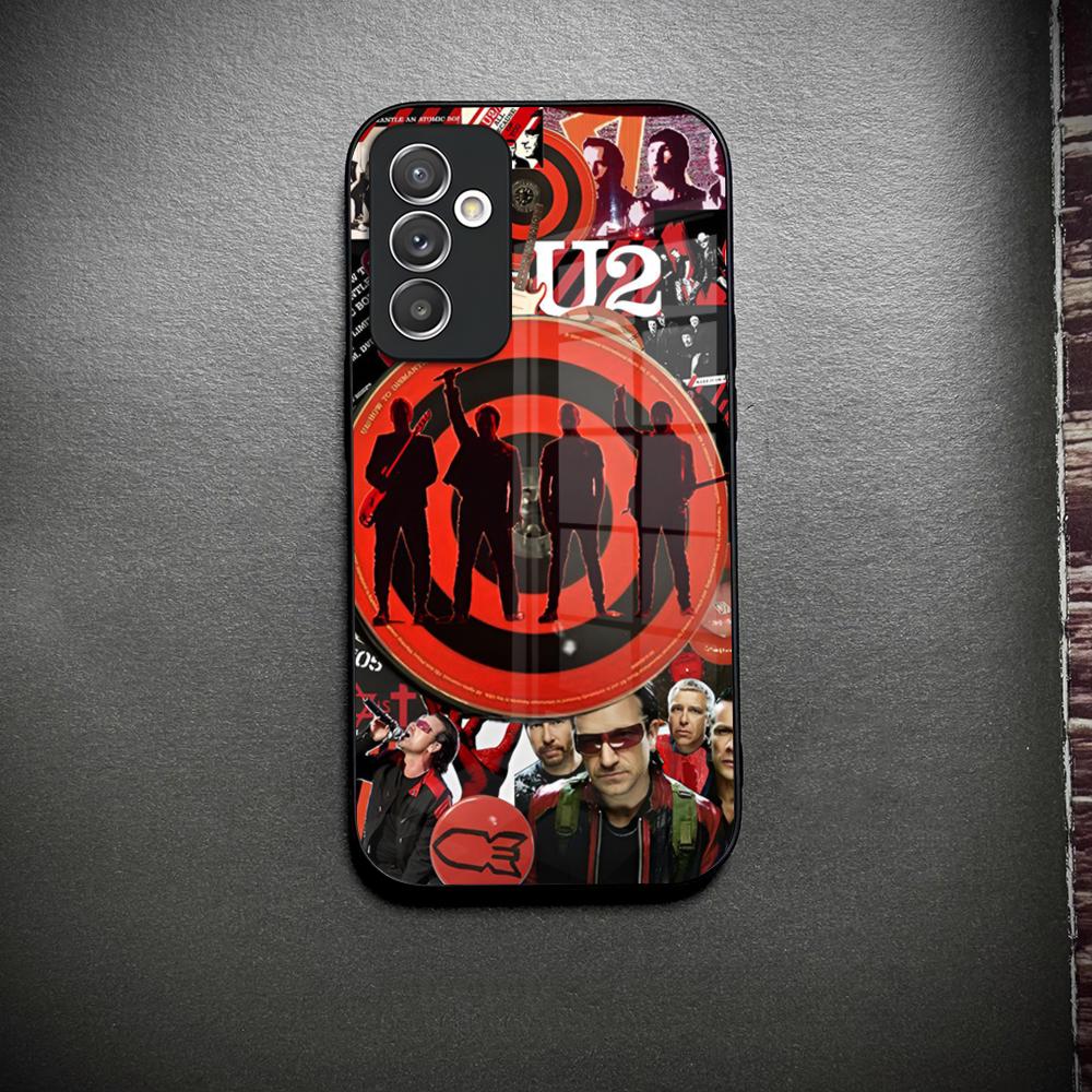 Rock And Roll U-U2 Band Phone Case Glass For Samsung Galaxy S26 S23 S25 S24 S21 S22 S20 Ultra Fe Plus A34 A15 A14 Cover