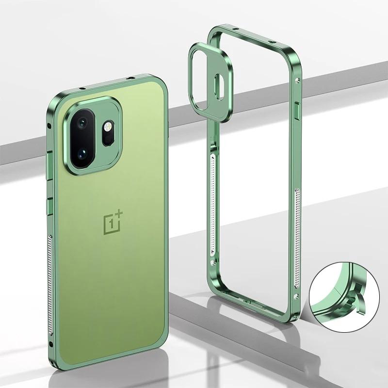 For OnePlus 15T Detachable Metal Camera Protect Ultra-Thin Case For OnePlus 15T 1+15T Metal Frame Shockproof Cover Bumper