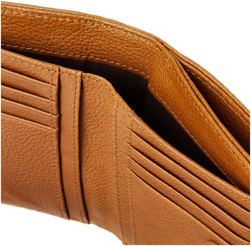 Mozu Bifold Wallet No. 86120 Women's Camel One Size