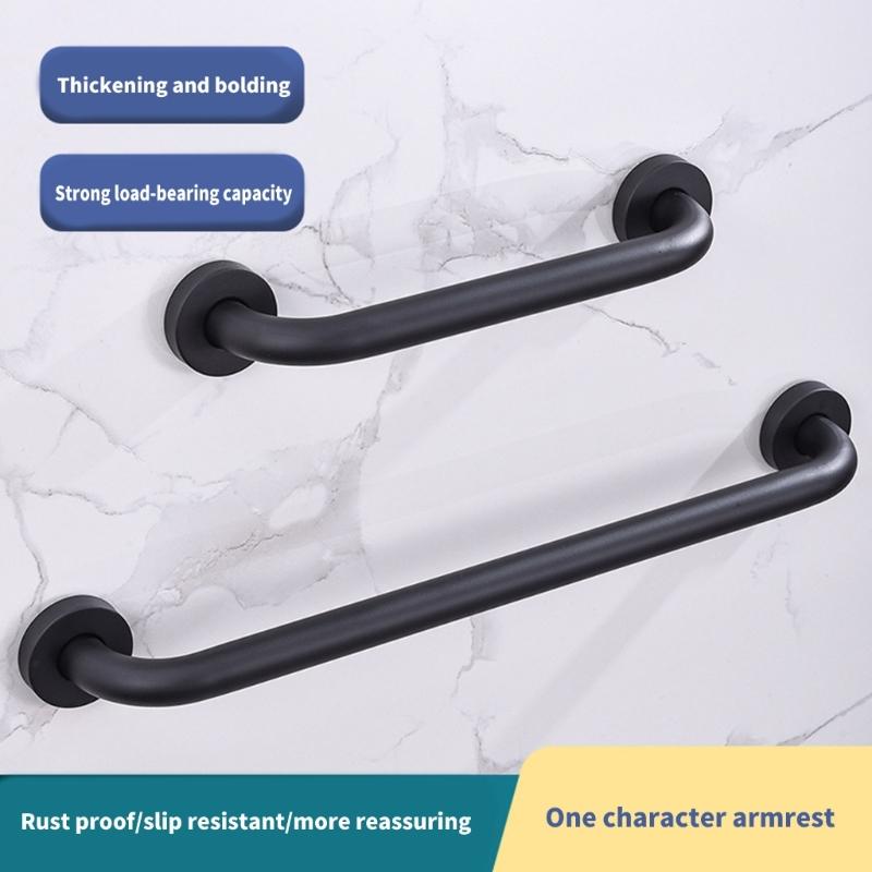 2 Stück Badezimmer Duschgriff Edelstahl Handlauf Duschsicherheits-Haltegriff für Badewannen und Duschen Einfach zu installieren